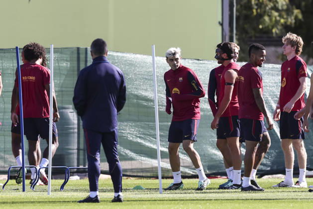 October 9, 2026, Sant Joan Despi, Barcelona, Spain: Pedri during the training day of FC Barcelona, Barca ahead the Spanish League, Laliga EA Sports, football match against Getafe CF at Ciudad Esportiva Joan Gamper on October 09, 2026 in Sant Joan Despi, Barcelona, Spain. FC Barcelona Training And press conference, PK, Pressekonferenz - LaLiga EA Sports - ZUMAa181 20261009_zaa_a181_010 Copyright: xJavierxBorregox