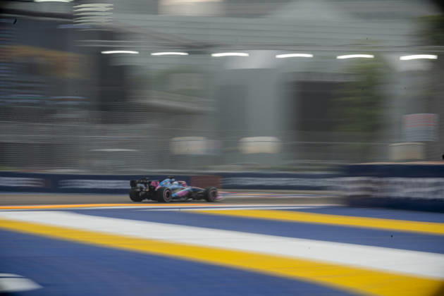 October 9, 2026, Singapore, Tamilnadu, Singapore: Pierre Gasly of Alpine in action during FP1 Friday, 9 October , Singapore Grand Prix 2026, Marina Bay Street Circuit, Singapore 2026. Singapore Singapore - ZUMAc251 20261009_znp_c251_008 Copyright: xVikramxChandrasekarx