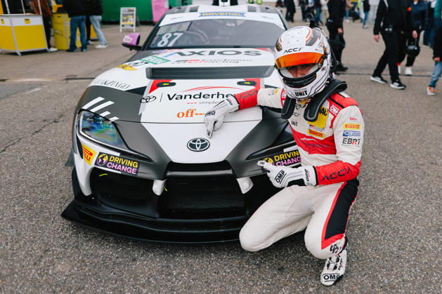 ADAC GT4 Germany, 11. + 12. Rennen Hockenheim 2026 87 Toyota GR Supra GT4 EVO2, CRT Lucas Cartelle, Hudson Schwartz - picture by Gruppe C Photography Copyright: xGruppexCxPhotographyx