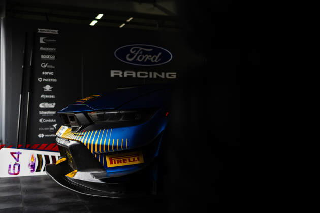 DTM, 15. + 16. Rennen Hockenheim 2026 64 Ford Mustang GT3, HRT Ford Racing: Finn Wiebelhaus - picture by Gruppe C Photography Sachsenring Germany Copyright: xGruppexCxPhotographyx