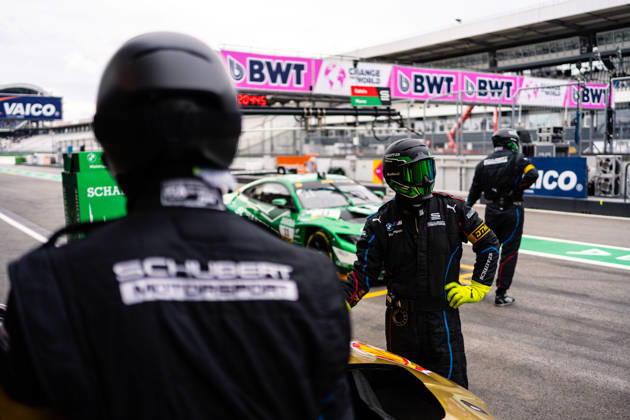 DTM, 15. + 16. Rennen Hockenheim 2026 3 BMW M4 GT3 Evo, Schubert Motorsport: Kelvin van der Linde - picture by Gruppe C Photography Sachsenring Germany Copyright: xGruppexCxPhotographyx