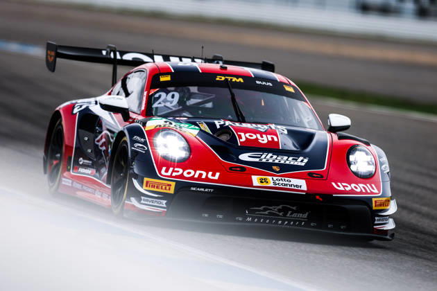 DTM, 15. + 16. Rennen Hockenheim 2026 29 Porsche 911 GT3 R (992), Land Motorsport: Bastian Buus - picture by Gruppe C Photography Sachsenring Hockenheimring Baden-Württemberg Germany Copyright: xGruppexCxPhotographyx