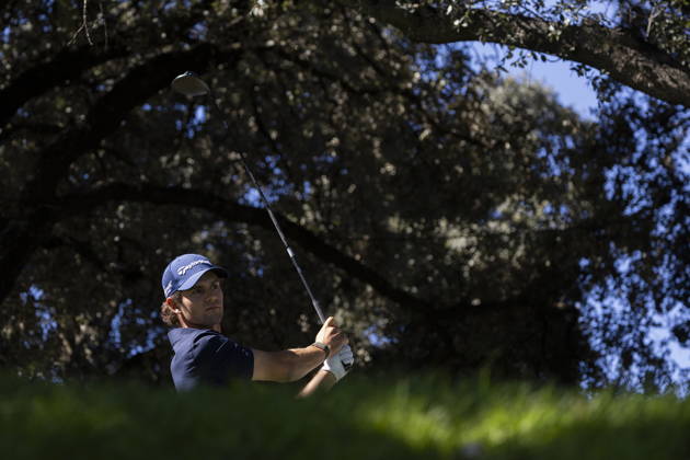 Spanish Open golf tournament - Day 2 Spanish golf player Angel Ayora in action during the second day of the Spanish Open golf tournament at the Real Club de Campo Villa in Madrid, Spain, 09 October 2026. Madrid Spain  Copyright: xSERGIOxPEREZx
