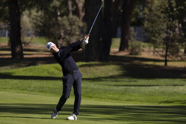 Spanish Open golf tournament - Day 2 Swiss golf player Joel Girrbach in action during the second day of the Spanish Open golf tournament at the Real Club de Campo Villa in Madrid, Spain, 09 October 2026. Madrid Spain  Copyright: xSERGIOxPEREZx