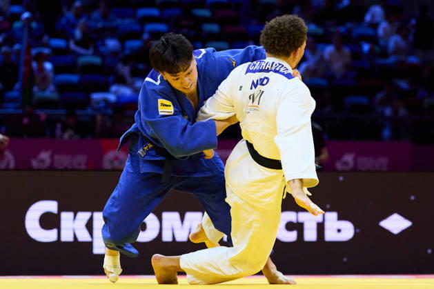 Dota Arai (JPN), OCTOBER 6, 2026 -Judo : World Judo Championships BAKU2026 Mens -100kgQuarter-final match at National Gymnastics Arena in Baku, Azerbaijan. aflo_354496469 KenxAsakurax