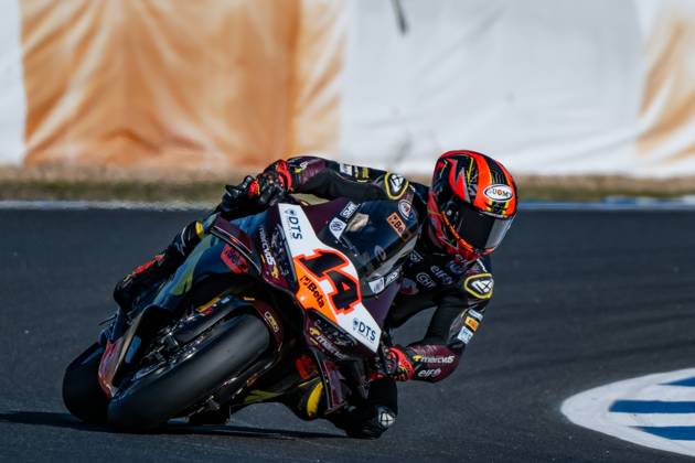 RECORD DATE NOT STATED 11th stage of the Superbike World Championship, WM, Weltmeisterschaft Estoril, 09 10 2026 - Sam Lowes (14), rider for ELF Marc VDS Racing, during free practice 1, of the 11th round of the SBK World Championship, at the Estoril circuit Portugal Lisbon portugal Copyright: xJoaquimxGalantex