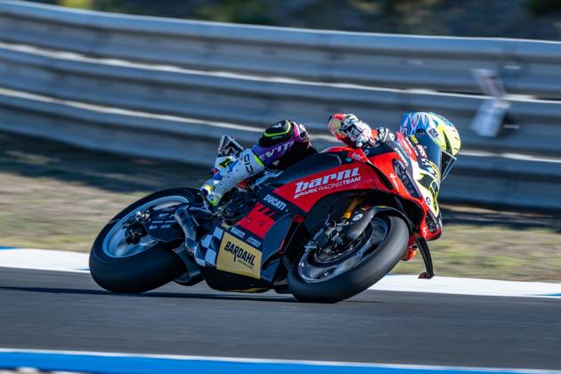 RECORD DATE NOT STATED 11th stage of the Superbike World Championship, WM, Weltmeisterschaft Estoril, 09 10 2026 - Alvaro Bautista (19), Barni Spark Racing rider, during free practice 1, of the 11th round of the SBK world championship, at the Estoril circuit Portugal Lisbon portugal Copyright: xJoaquimxGalantex