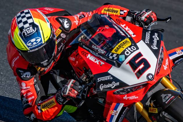 RECORD DATE NOT STATED 11th stage of the Superbike World Championship, WM, Weltmeisterschaft Estoril, 09 10 2026 - Yari Montella(5), Barni Spark Racing rider, during free practice 1, of the 11th round of the SBK world championship, at the Estoril circuit Portugal Lisbon portugal Copyright: xJoaquimxGalantex