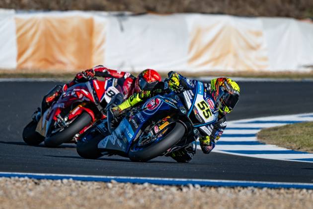 RECORD DATE NOT STATED 11th stage of the Superbike World Championship, WM, Weltmeisterschaft Estoril, 09 10 2026 - Andrea Locatelli (55), rider for the Maxus Yamaha, during free practice 1, of the 11th stage of the SBK world championship, at the Estoril circuit Portugal Lisbon portugal Copyright: xJoaquimxGalantex