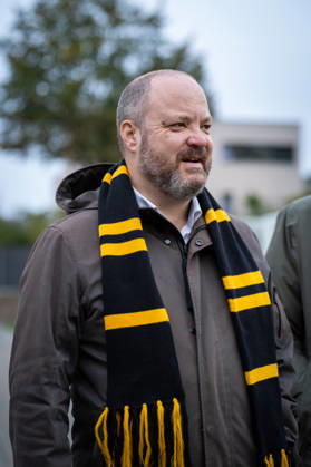 Oberbuergermeister der Stadt Aachen Michael Ziemons TSV Alemannia Aachen Eroeffnung des neuen Trainigsplatzes, Saison 2026 2027, 09.10.2026 TSV Alemannia Aachen Eroeffnung des neuen Trainigsplatzes, Saison 2026 2027, 09.10.2026 Aachen Copyright: xEibner-Pressefoto J.xDerondeaux EP_JDU