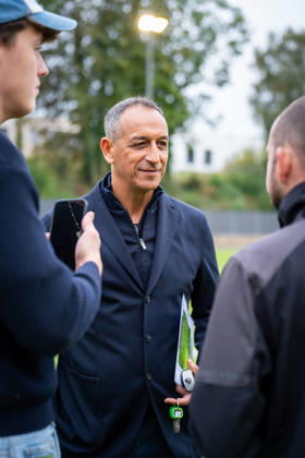 Rachid Azzouzi (Geschaeftsfuehrer Alemannia Aachen) TSV Alemannia Aachen Eroeffnung des neuen Trainigsplatzes, Saison 2026 2027, 09.10.2026 TSV Alemannia Aachen Eroeffnung des neuen Trainigsplatzes, Saison 2026 2027, 09.10.2026 Aachen Copyright: xEibner-Pressefoto J.xDerondeaux EP_JDU