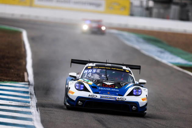 ADAC GT Masters, 11. + 12. Rennen Hockenheim 2026 14 Porsche 911 GT3 R (992), razoon - more than racing: Pavel Lefterov, Mark Kastelic - picture by Gruppe C Photography Salzburg Salzburgring Baden-Württemberg Germany Copyright: xGruppexCxPhotographyx