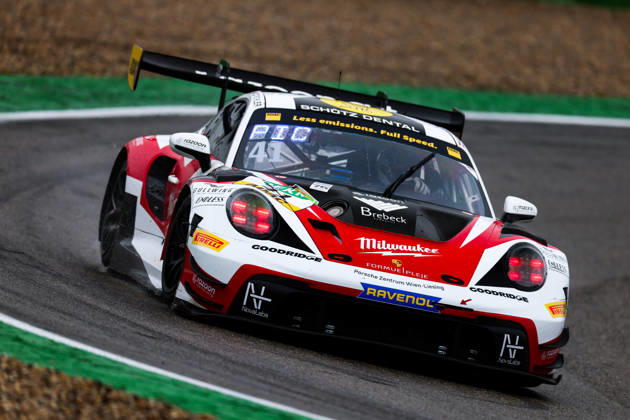 ADAC GT Masters, 11. + 12. Rennen Hockenheim 2026 41 Porsche 911 GT3 R (992), razoon - more than racing: Leo Pichler, Colin Büninghaus - picture by Gruppe C Photography Salzburg Salzburgring Baden-Württemberg Germany Copyright: xGruppexCxPhotographyx