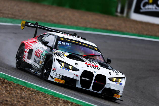 ADAC GT Masters, 11. + 12. Rennen Hockenheim 2026 56 BMW M4 GT3 Evo, Schubert Motorsport: Juliano Holzem, Sandro Holzem - picture by Gruppe C Photography Salzburg Salzburgring Baden-Württemberg Germany Copyright: xGruppexCxPhotographyx