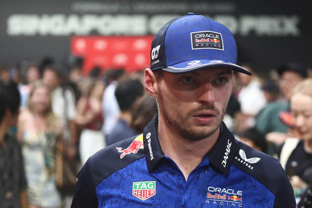 F1 Singapore Grand Prix 2026 Sprint Qualifying Max Verstappen of Red Bull Racing after the Sprint qualifying ahead of the Formula 1 Singapore Grand Prix at Marina Bay Street Circuit in Singapore on October 9, 2026. Singapore Singapore  Copyright: xJakubxPorzyckix originalFilename:porzycki-f1singap261009_np1tV.jpg