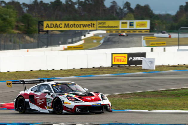 ADAC GT Masters, 11. + 12. Rennen Hockenheim 2026 41 Porsche 911 GT3 R (992), razoon - more than racing: Leo Pichler, Colin Büninghaus - picture by Gruppe C Photography Salzburg Salzburgring Germany Copyright: xGruppexCxPhotographyx