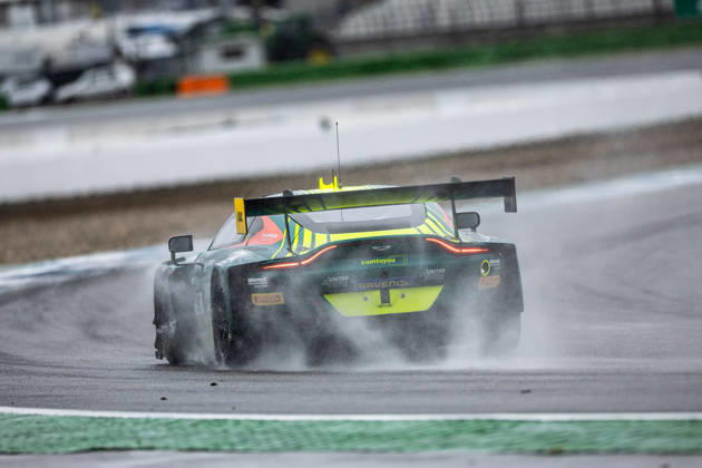ADAC GT Masters, 11. + 12. Rennen Hockenheim 2026 39 Aston Martin Vantage GT3 EVO, Comtoyou Racing: Jamie Alan Day, Baudouin Detout - picture by Gruppe C Photography Salzburg Salzburgring Germany Copyright: xGruppexCxPhotographyx