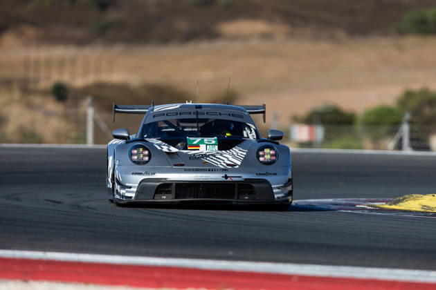 AUTO - ELMS - 4 HOURS OF PORTIMAO 2026 75 KURZEJEWSKI Matt (usa), SARGENT Thomas (usa), LIETZ Richard (aut), Proton Competition, Porsche 911 GT3 R LMGT3, LMGT3, action during the 4 Hours of Portimao 2026, 6th round of the 2026 European Le Mans Series on the Autodromo Internacional do Algarve from October 8 to 10, 2026 in Portimao, Portugal - Copyright: xJoaoxFilipex