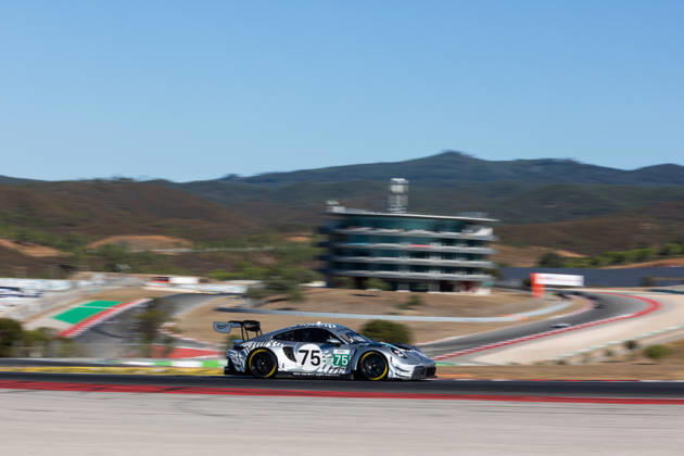 AUTO - ELMS - 4 HOURS OF PORTIMAO 2026 75 KURZEJEWSKI Matt (usa), SARGENT Thomas (usa), LIETZ Richard (aut), Proton Competition, Porsche 911 GT3 R LMGT3, LMGT3, action during the 4 Hours of Portimao 2026, 6th round of the 2026 European Le Mans Series on the Autodromo Internacional do Algarve from October 8 to 10, 2026 in Portimao, Portugal - Copyright: xJoaoxFilipex