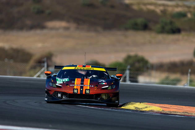 AUTO - ELMS - 4 HOURS OF PORTIMAO 2026 50 TOLEDO Custodio (usa), WADOUX Lilou (fra), AGOSTINI Riccardo (ita), Richard Mille AF Corse, Ferrari 296 LMGT3 Evo, LMGT3, action during the 4 Hours of Portimao 2026, 6th round of the 2026 European Le Mans Series on the Autodromo Internacional do Algarve from October 8 to 10, 2026 in Portimao, Portugal -  Copyright: xJoaoxFilipex