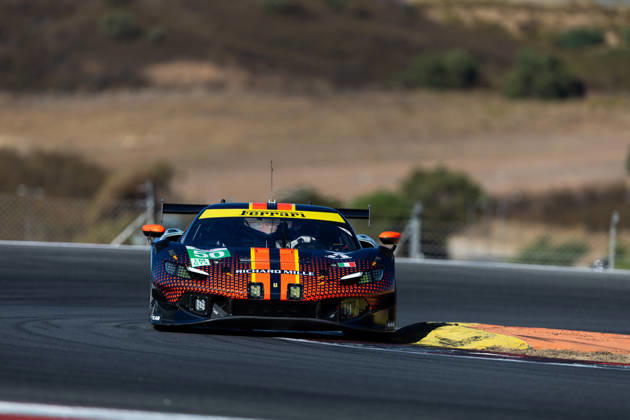 AUTO - ELMS - 4 HOURS OF PORTIMAO 2026 50 TOLEDO Custodio (usa), WADOUX Lilou (fra), AGOSTINI Riccardo (ita), Richard Mille AF Corse, Ferrari 296 LMGT3 Evo, LMGT3, action during the 4 Hours of Portimao 2026, 6th round of the 2026 European Le Mans Series on the Autodromo Internacional do Algarve from October 8 to 10, 2026 in Portimao, Portugal -  Copyright: xJoaoxFilipex