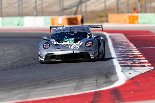 AUTO - ELMS - 4 HOURS OF PORTIMAO 2026 75 KURZEJEWSKI Matt (usa), SARGENT Thomas (usa), LIETZ Richard (aut), Proton Competition, Porsche 911 GT3 R LMGT3, LMGT3, action during the 4 Hours of Portimao 2026, 6th round of the 2026 European Le Mans Series on the Autodromo Internacional do Algarve from October 8 to 10, 2026 in Portimao, Portugal - Copyright: xJoaoxFilipex