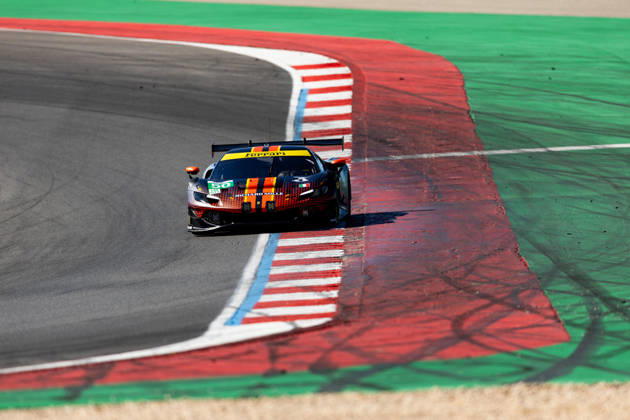 AUTO - ELMS - 4 HOURS OF PORTIMAO 2026 50 TOLEDO Custodio (usa), WADOUX Lilou (fra), AGOSTINI Riccardo (ita), Richard Mille AF Corse, Ferrari 296 LMGT3 Evo, LMGT3, action during the 4 Hours of Portimao 2026, 6th round of the 2026 European Le Mans Series on the Autodromo Internacional do Algarve from October 8 to 10, 2026 in Portimao, Portugal -  Copyright: xJoaoxFilipex