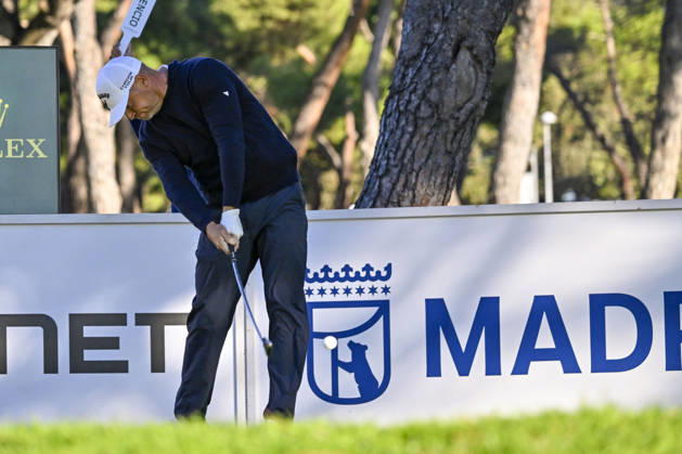 October 9, 2026, Madrid, Madrid, Spain: ALEX NOREN of Sweden hitting the ball from the tee during the Open de Espao±a presented by Madrid at Club de Campo Villa de Madrid on October 09, 2026 in Madrid, Spain. Madrid Spain - ZUMAc312 20261009_zsp_c312_119 Copyright: xOscarxManuelxSanchezx
