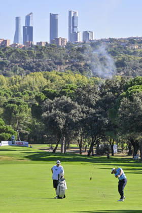 October 9, 2026, Madrid, Madrid, Spain: ADRIAN OTAEGUI of United Arab Emirates hitting the ball from the center of the fairway during the Open de Espao±a presented by Madrid at Club de Campo Villa de Madrid on October 09, 2026 in Madrid, Spain. Madrid Spain - ZUMAc312 20261009_zsp_c312_182 Copyright: xOscarxManuelxSanchezx