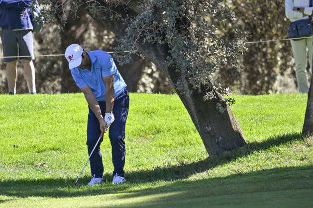 October 9, 2026, Madrid, Madrid, Spain: ADRIAN OTAEGUI of United Arab Emirates hitting the ball out of the rough during the Open de Espao±a presented by Madrid at Club de Campo Villa de Madrid on October 09, 2026 in Madrid, Spain. Madrid Spain - ZUMAc312 20261009_zsp_c312_199 Copyright: xOscarxManuelxSanchezx