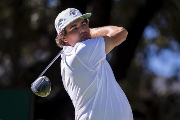 Open de Espana presented by Madrid - Day Two MADRID, SPAIN - OCTOBER 9: Eugenio Chacarra of Spain tees off on day two of the Open de Espana presented by Madrid at Club de Campo Villa de Madrid on October 9, 2026 in Madrid, Spain. Madrid Club de Campo Villa de Madrid Madrid Spain Copyright: xAlbertoxGardinx AGardin_20261009_Golf_Esp_Mad_1144