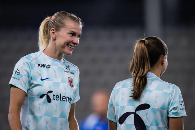 261009 Ada Martine Hegerberg of Norway warms up ahead of the FIFA Women s World Cup Qualifier football match between Romania and Norway on October 9, 2026 in Bucharest. Photo: Marius Simensen BILDBYRAN COP 238 bbeng dam FIFA World Cup, WM, Weltmeisterschaft, Fussball qualifiers football fotball fotboll landskamp norge norway romania soccer vm kvalik vm-kvalifisering kvinner Copyright: MARIUSxSIMENSEN BB261009BB495