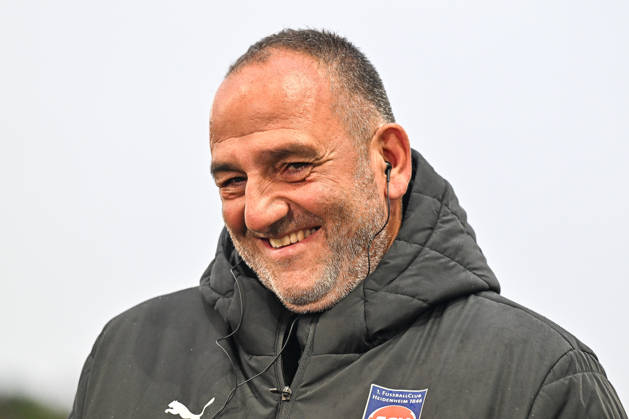 09.10.2026, GER, Fussball, Herren, 2. Bundesliga, 7. Spieltag, 1. FC Heidenheim vs 1. FC Kaiserslautern Frank Schmidt (Heidenheim) Heidenheim Voith-Arena Baden-Württemberg Deutschland Copyright: xNordphotox xHafnerx