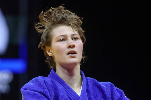 AZERBAIJAN, BAKU - OCTOBER 9, 2026: Yelizaveta Litvinenko of the UAE is pictured after a -78 kg bout against Kaila Issoufi of France as part of the 2026 World Judo Championships at the National Gymnastics Arena 2026 World Judo Championships In Baku - ZUMAt113 20261009_zaa_t113_738 Copyright: xMikhailxSinitsynx