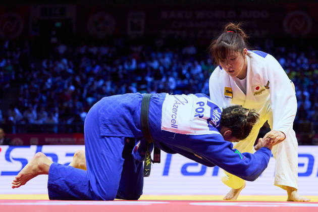 Kurena Ikeda (JPN), OCTOBER 9, 2026 -Judo : World Judo Championships BAKU2026 Women s -78kg3rd place match at National Gymnastics Arena in Baku, Azerbaijan. aflo_354528107 KenxAsakurax