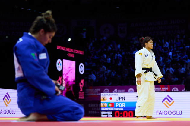 Kurena Ikeda (JPN), OCTOBER 9, 2026 -Judo : World Judo Championships BAKU2026 Women s -78kg3rd place match at National Gymnastics Arena in Baku, Azerbaijan. aflo_354528128 KenxAsakurax