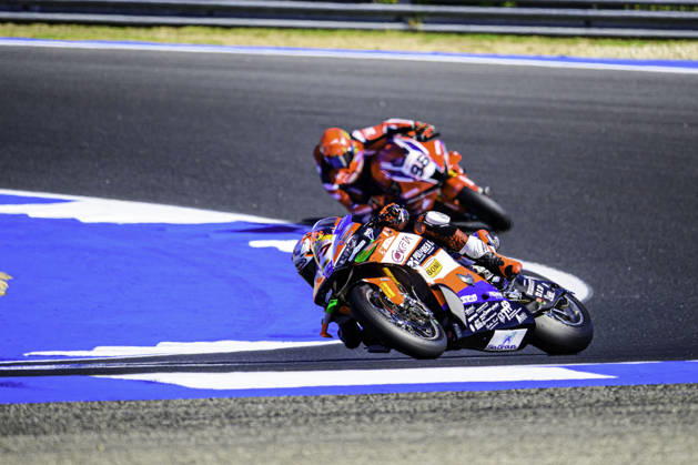 October 9, 2026, Cascais, Lisbon, Portugal: Alberto Surra of Motocorsa Racing in action during the Free Practice 2 of the FIM Superbike World Championship, WM, Weltmeisterschaft at Circuito Estoril on October 9, 2026 in Cascais, Portugal. Motorsports 2026: WorldSBK - Tissot Estoril Round - ZUMAr200 20261009_zsp_r200_005 Copyright: xNunoxReisinhox