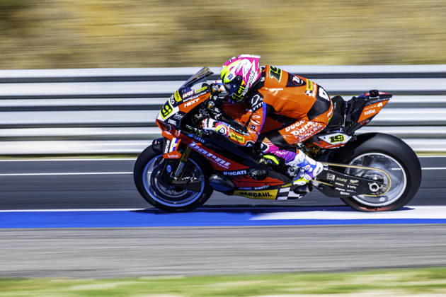 October 9, 2026, Cascais, Lisbon, Portugal: Alvaro Bautista of Barni Spark Racing Team in action during the Free Practice 2 of the FIM Superbike World Championship, WM, Weltmeisterschaft at Circuito Estoril on October 9, 2026 in Cascais, Portugal. Motorsports 2026: WorldSBK - Tissot Estoril Round - ZUMAr200 20261009_zsp_r200_021 Copyright: xNunoxReisinhox