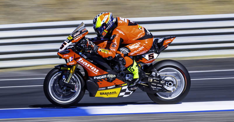 October 9, 2026, Cascais, Lisbon, Portugal: Yari Montella of Barni Spark Racing Team in action during the Free Practice 2 of the FIM Superbike World Championship, WM, Weltmeisterschaft at Circuito Estoril on October 9, 2026 in Cascais, Portugal. Motorsports 2026: WorldSBK - Tissot Estoril Round - ZUMAr200 20261009_zsp_r200_024 Copyright: xNunoxReisinhox