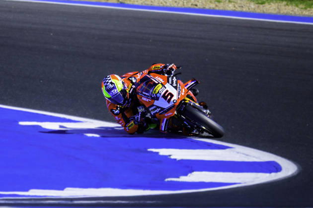 October 9, 2026, Cascais, Lisbon, Portugal: Yari Montella of Barni Spark Racing Team in action during the Free Practice 2 of the FIM Superbike World Championship, WM, Weltmeisterschaft at Circuito Estoril on October 9, 2026 in Cascais, Portugal. Cascais Portugal - ZUMAr200 20261009_zsp_r200_011 Copyright: xNunoxReisinhox