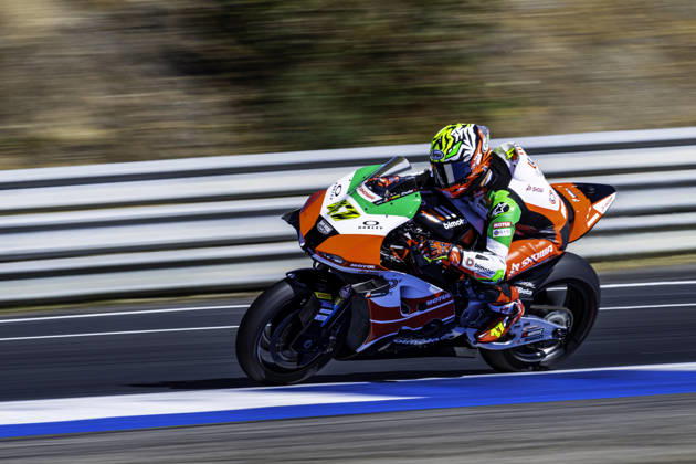 October 9, 2026, Cascais, Lisbon, Portugal: Axel Bassani of Bimota By Kawasaki Racing Team in action during the Free Practice 2 of the FIM Superbike World Championship, WM, Weltmeisterschaft at Circuito Estoril on October 9, 2026 in Cascais, Portugal. Motorsports 2026: WorldSBK - Tissot Estoril Round - ZUMAr200 20261009_zsp_r200_046 Copyright: xNunoxReisinhox
