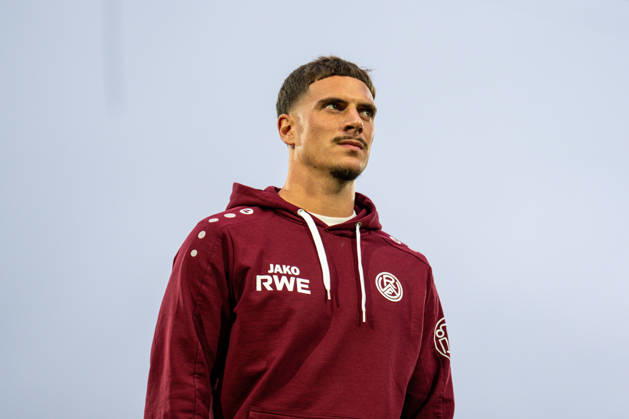09.10.2026: 3. Liga, 8. Spieltag, SC Preußen Münster vs. Rot-Weiss Essen im LVM-Preußenstadion. WICHTIGER HINWEIS: Gemäß den Vorgaben des DFB und der DFL ist es untersagt, in dem Stadion und oder vom Spiel angefertigte Fotoaufnahmen in Form von Sequenzbildern und oder videoähnlichen Fotostrecken zu verwerten bzw. verwerten zu lassen. Copyright: xJordyxFourgonx