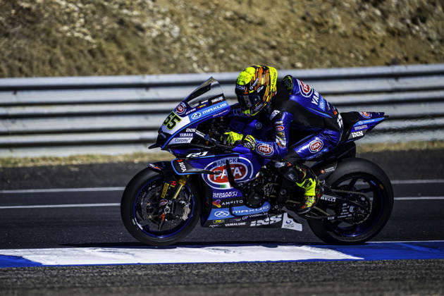 October 9, 2026, Cascais, Lisbon, Portugal: Andrea Locatelli of PATA Maxus Yamaha in action during the Free Practice 2 of the FIM Superbike World Championship, WM, Weltmeisterschaft at Circuito Estoril on October 9, 2026 in Cascais, Portugal. Cascais Portugal - ZUMAr200 20261009_zsp_r200_035 Copyright: xNunoxReisinhox