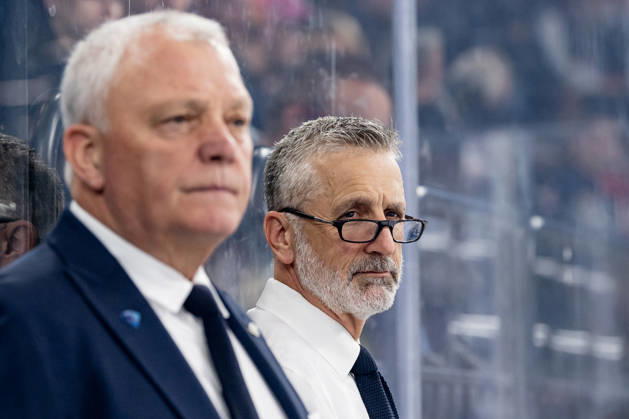 Mark French (Chef-Trainer, ERC Ingolstadt) Portrait Portraet GER, EHC Red Bull Muenchen vs. ERC Ingolstadt, DEL, Saison 2026 2027, 7. Spieltag, 09.10.2026. Foto: HMB Media Franz Feiner Copyright: HMBxMedia FranzxFeiner