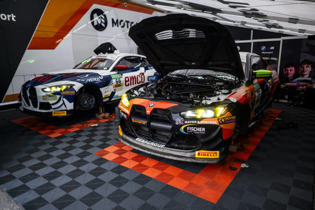 ADAC GT4 Germany, 11. + 12. Rennen Hockenheim 2026 77 BMW M4 GT4 Evo, ME Motorsport: Linus Hahne, Philip Wiskirchen - picture by Gruppe C Photography Sachsenring Hockenheimring Bayern Germany Copyright: xGruppexCxPhotographyx