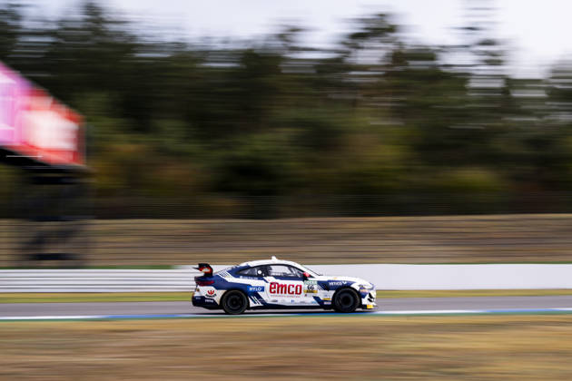 ADAC GT4 Germany, 11. + 12. Rennen Hockenheim 2026 66 BMW M4 GT4 Evo, ME Motorsport: Leon Bauchmüller, Lukas Stiefelhagen - picture by Gruppe C Photography Sachsenring Hockenheimring Bayern Germany Copyright: xGruppexCxPhotographyx