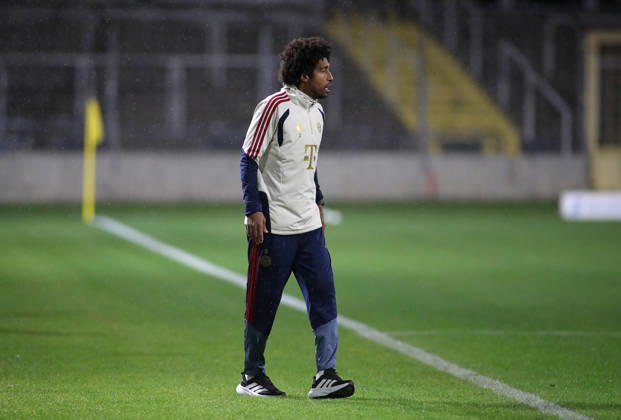 Fussball, Herren, Regionalliga Bayern, Saison 2026 2027, FC Bayern München II - SpVgg Unterhaching, Grünwalder Stadion Dante, Trainer (FC Bayern München II) an der Seitenlinie