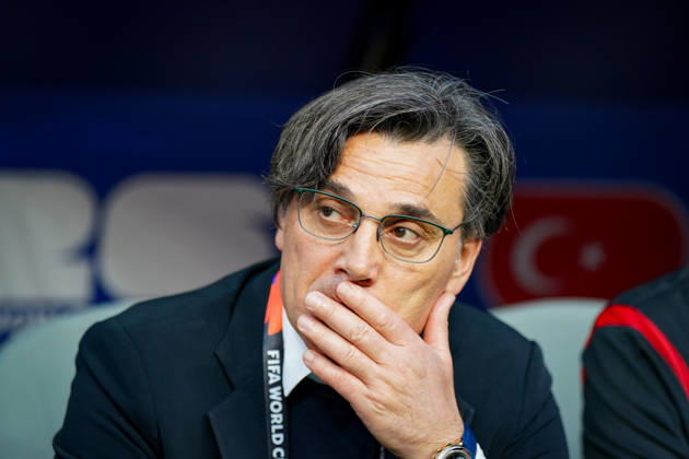 USA: Fußball FIFA World Cup, WM, Weltmeisterschaft, Fussball 2026 Gruppenphase Gruppe D Türkei vs Paraguay Levi™s Stadium (Santa Clara, San Francisco Bay Area, Santa Clara County, Kalifornien): Vincenzo MONTELLA (Turkey Trainer) Copyright: xJOERANxSTEINSIEKx