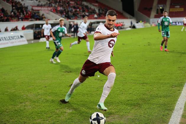 09.10.2026 xmgoodx Offenbach am Main, Plutos Stadion am Bieberer Berg Regionalliga Südwest Saison 2026 2027 Kickers Offenbach (OFC) - FC 08 Homburg Maximilian Wolfram (8, OFC)
