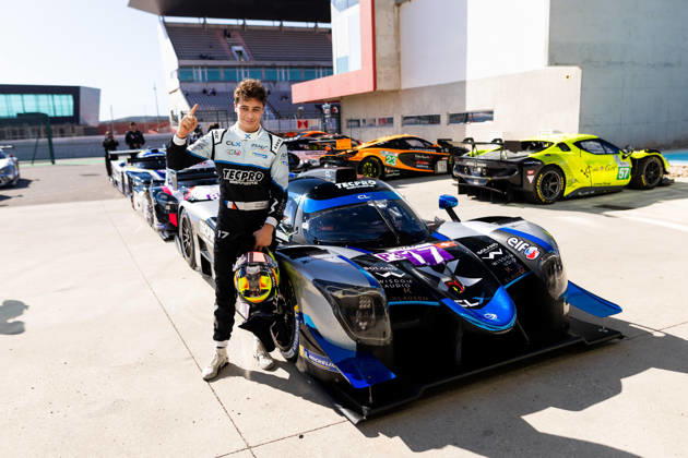 AUTO - ELMS - 4 HOURS OF PORTIMAO 2026 17 LANCHERE Paul (fra), JACOBY Alexander (bra), IGLESIAS Louis (fra), CLX Motorsport, Ligier JS P325 - Toyota, LMP3, pole position during the 4 Hours of Portimao 2026, 6th round of the 2026 European Le Mans Series on the Autodromo Internacional do Algarve from October 8 to 10, 2026 in Portimao, Portugal - Copyright: xJoaoxFilipex